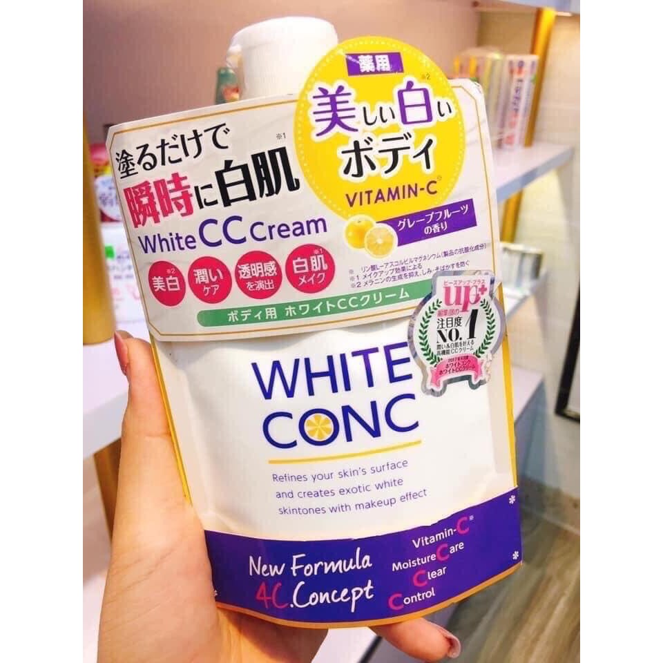 Kem dưỡng TRẮNG BODY WHITE CONC NHẬT BẢN