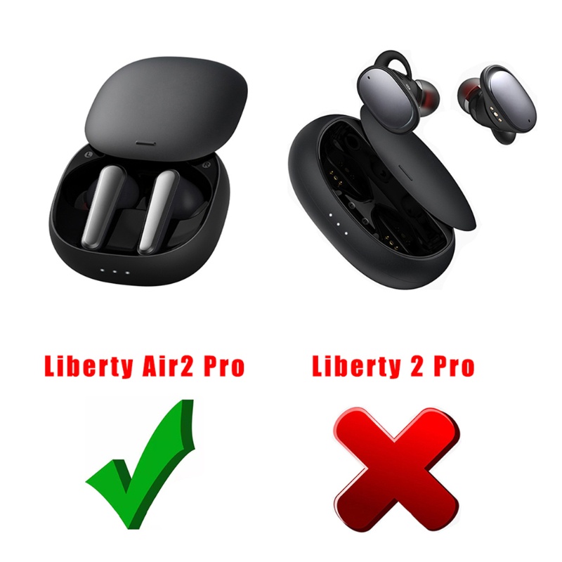 Vỏ Bảo Vệ Hộp Sạc Tai Nghe Bluetooth Không Dây Anker Liberty Air2 Pro Trong Suốt