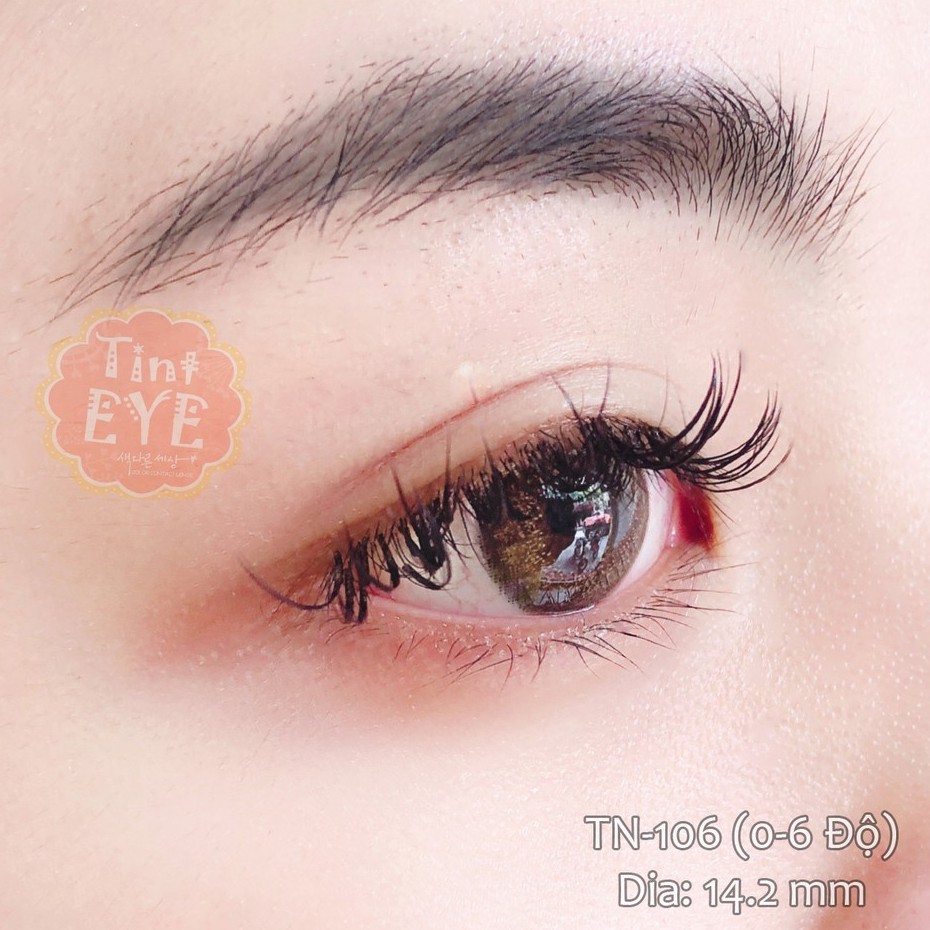 [Tặng Combo 175k] Kính Áp Tròng Tinteye Lens TN - 106 Nâu tự nhiên