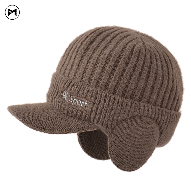 Mũ Len Che Tai Giữ Ấm Cho Nam