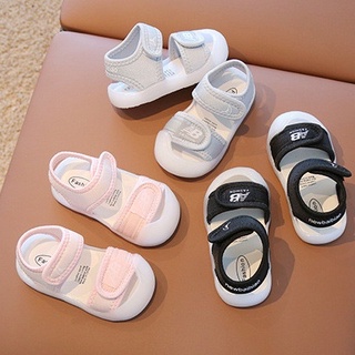 Sandal AB tập đi đế mềm quai dán tiện lợi siêu mềm cho bé trai bé gái