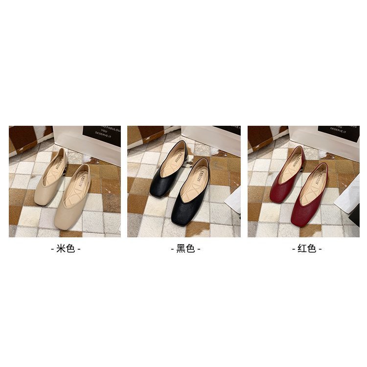 Giày Búp Bê Mũi Vuông Xinh Xắn Dành Cho Nữ 35-43 Extra 41 42 | BigBuy360 - bigbuy360.vn