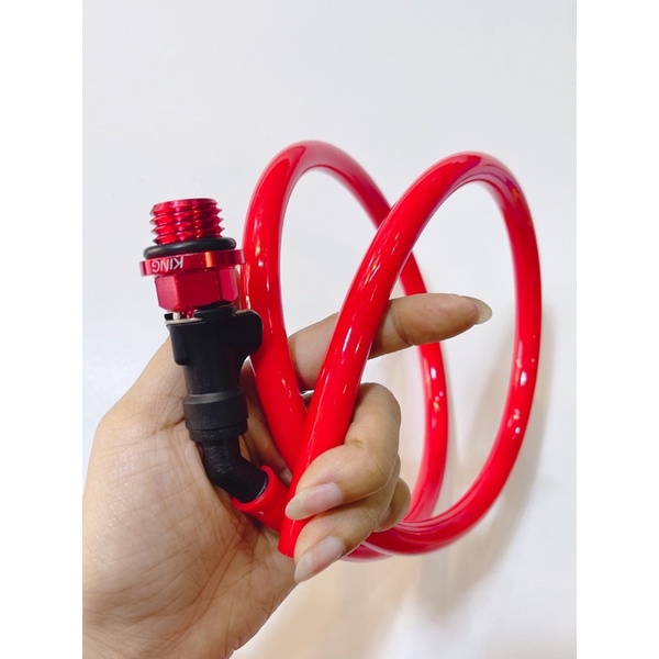 Ốc nhớt thông hơi, ống thông hơi màu 10li lắp xe Dream, Wave, Ex…