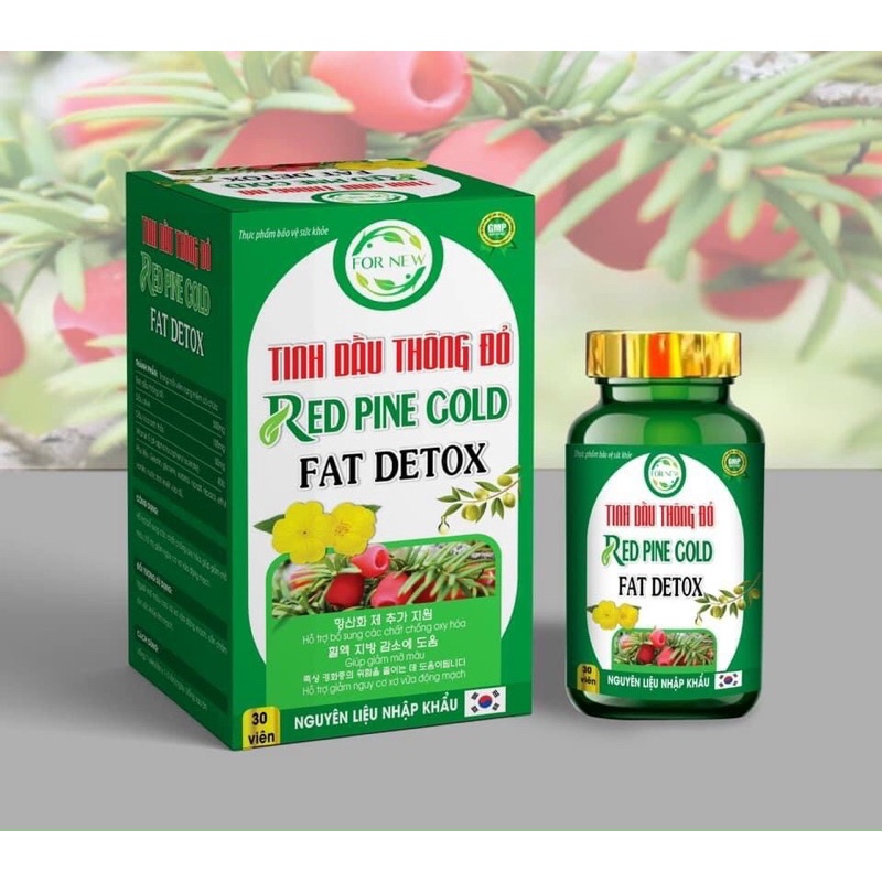 Viên Tinh Dầu Thông Đỏ