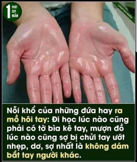 Mồ hôi tây chân dứt điểm