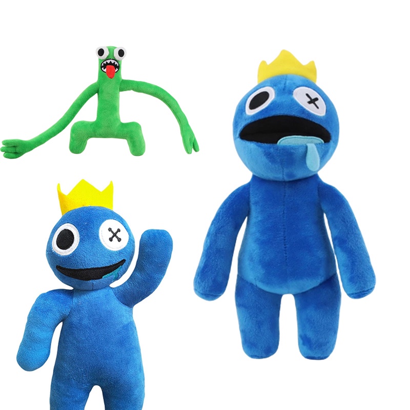 Mới Đồ chơi nhồi bông Hình Động Vật Màu Cầu Vồng 30CM