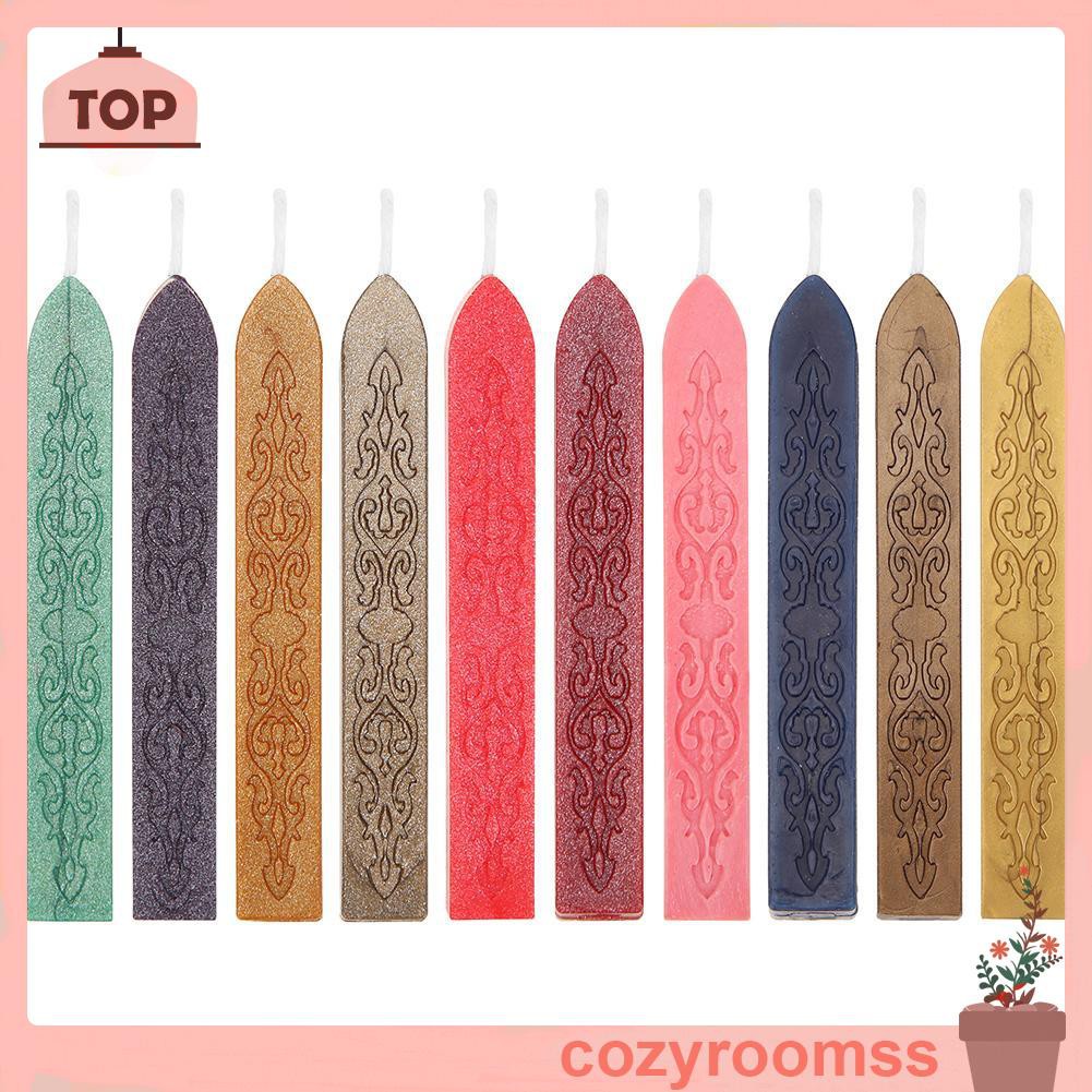 Thanh Sáp Đóng Dấu Niêm Phong Thiệp Mời Chữ Phong Cách Retro Diy