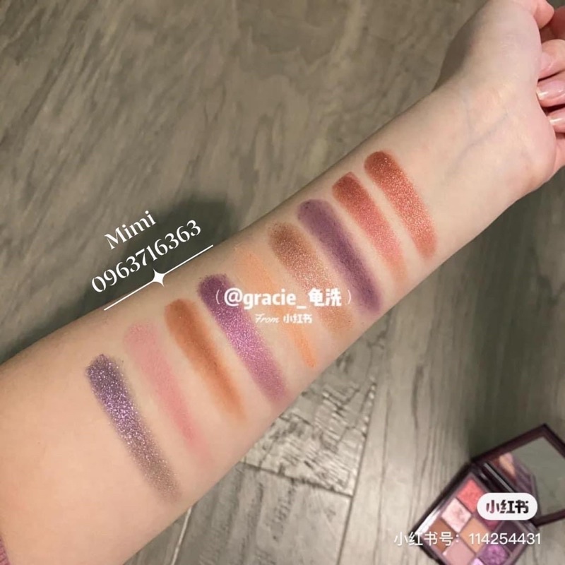 Bảng phấn mắt  HUDA PURPLE HAZE