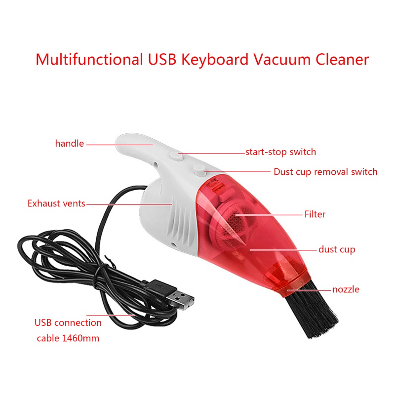 Máy Hút Bụi Bàn Phím Kết Nối USB