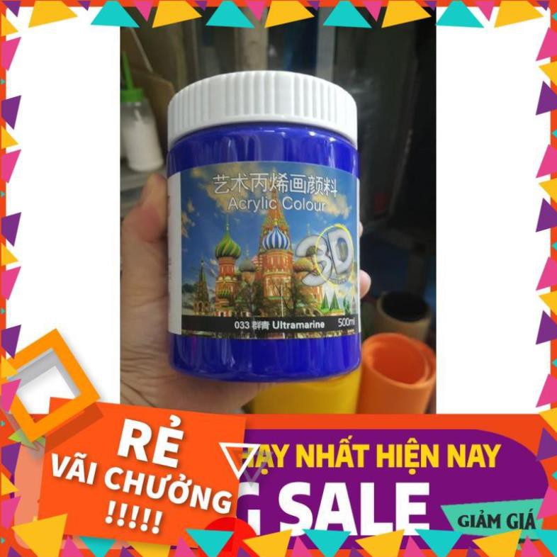 [ BÁN CHẠY ] [ Chính hãng ] MÀU VẼ ACRYLIC 3D NGOÀI TRỜI - 500ml