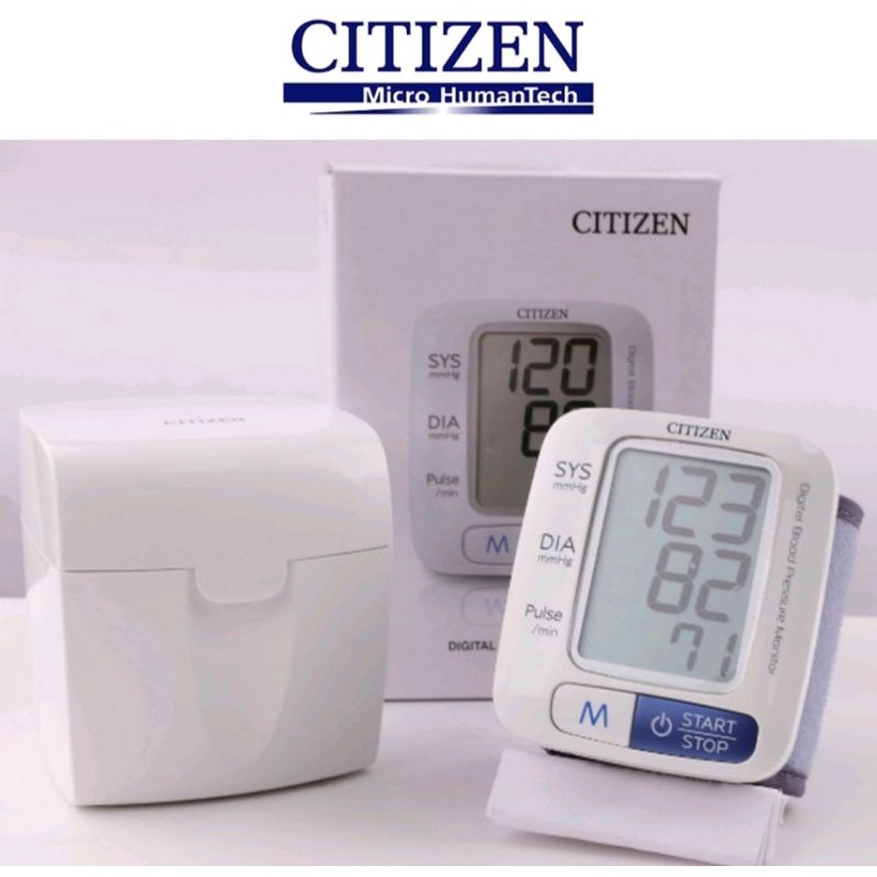 Máy đo Huyết áp Cổ tay Điện tử Tự Động Citizen ⚡ Bảo hành 5 năm ⚡ Bộ nhớ lên tới 90 kết quả