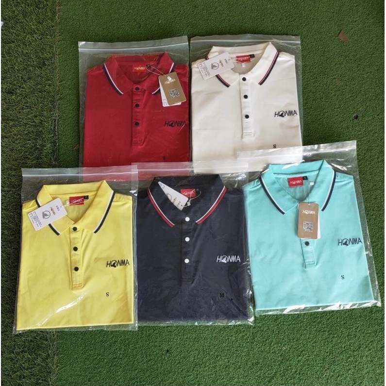 Áo golf cộc tay Honma chất liệu thoáng mát
