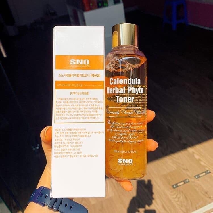Toner hoa cúc SNO Calendula Herbal Phyto 200ml | BigBuy360 - bigbuy360.vn
