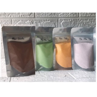 Set 4 Pudding túi 100g làm thạch trà sữa