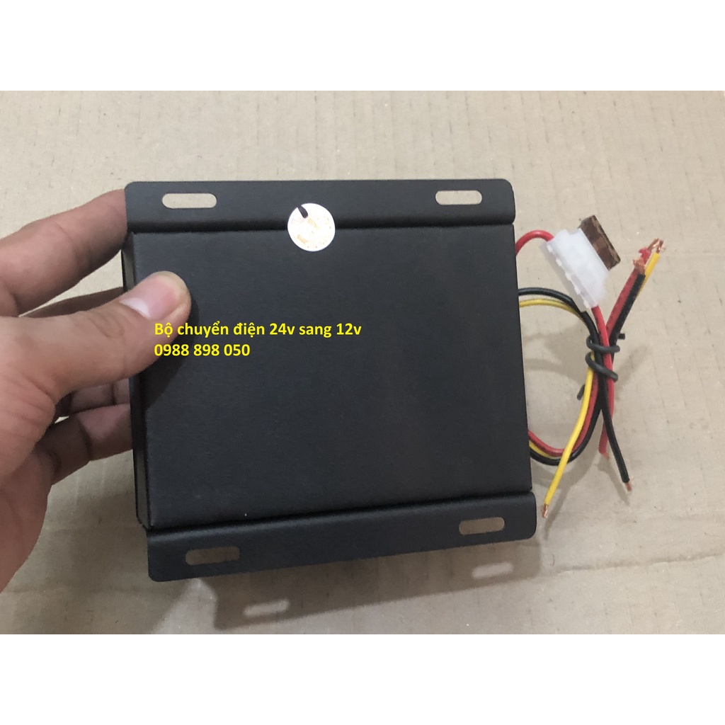 bộ hạ áp điện DC 24v xuống 12v 10a loại tốt bảo hành 12 tháng