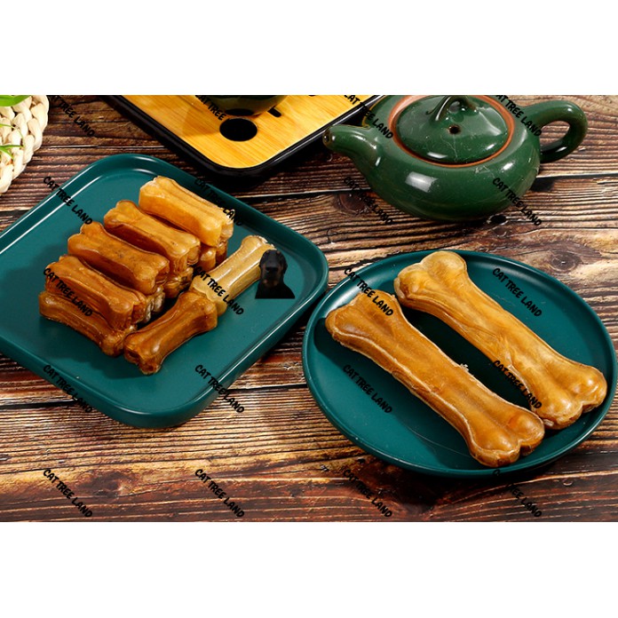 XƯƠNG DA BÒ DOG CHEWS CHO CHÓ GẶM SẠCH RĂNG, NHIỀU CANXI - THỨC ĂN CHÓ BỔ DƯỠNG, SNACK CHÓ ĂN VẶT