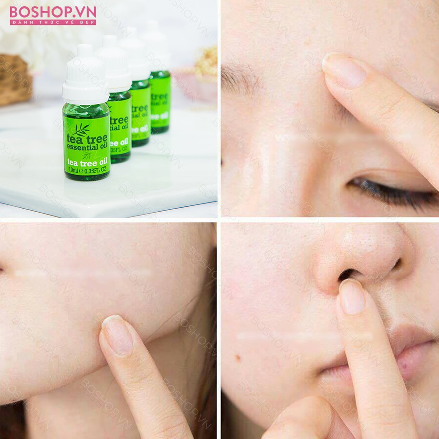 TINH DẦU TRÀM TRÀ GIẢM MỤN TEA TREE ESSENTIAL OIL 10ML CHÍNH HÃNG - 4770