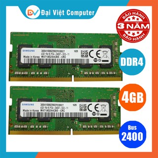 Ram laptop 4gb ddr4 bus 2400 samsung / micron / vaseky