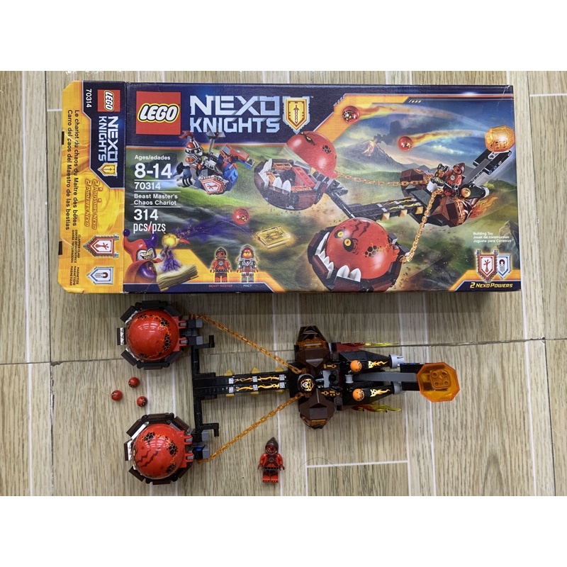 lego nexo knights 70314 cỗ xe quái vật của chúa tể Thú hàng chính hãng
