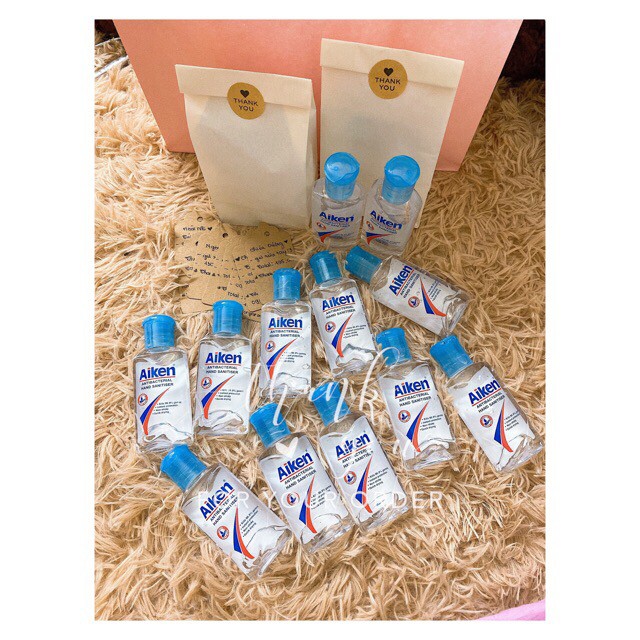 Nước rửa tay khô Aiken 100ml diệt khuẩn 99%