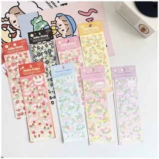 Sticker hình dán hoa🌸 trang trí sổ và toploader