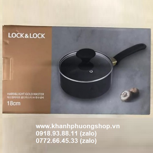 Nồi nấu bếp từ lock&lock 18cm - nồi nấu bếp từ lock&lock