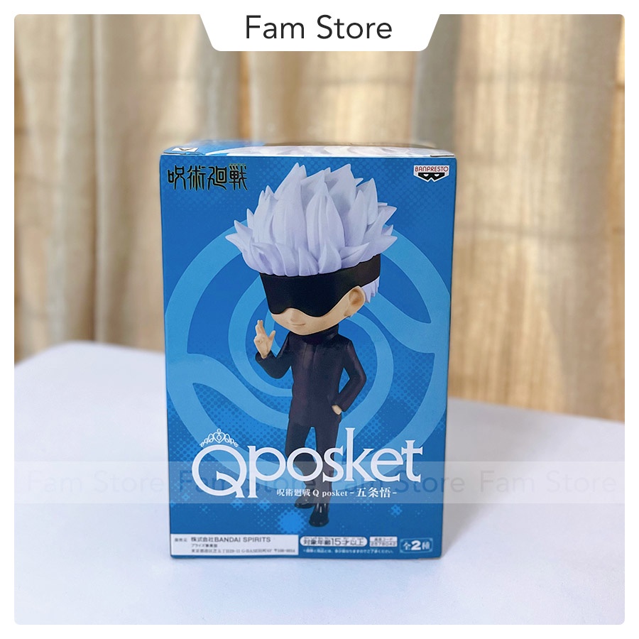 Mô hình Jujutsu Kaisen Qposket chính hãng full box