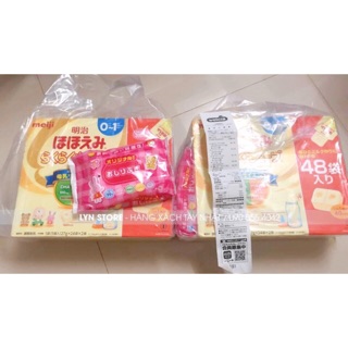 SỮA THANH MEIJI 0-1 HỘP 48 THANH MẪU MỚI HẠN MỚI NHẤT- HÀNG XÁCH TAY