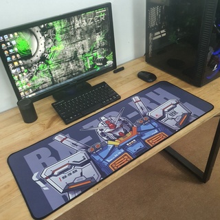 Lót chuột cỡ lớn pad 80x30cm bo viền chắc chắn 50 mẫu lựa chọn One Piece, Gundam, Goku, phím tắt photoshop