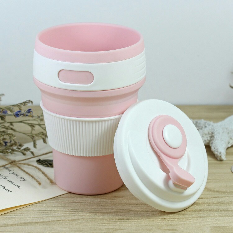 Cốc Gấp ANAEAT Bằng Silicone Tiện Dụng Đa Năng 350ml