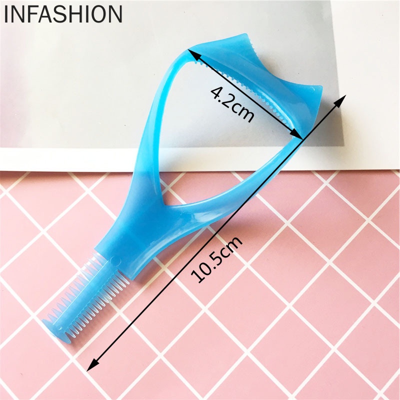 [Hàng mới về] Khuôn vẽ mascara bằng nhựa tiện lợi