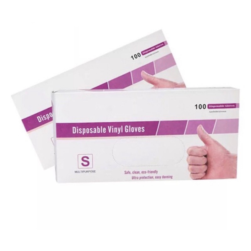 Găng Tay PVC Hộp 100 Cái