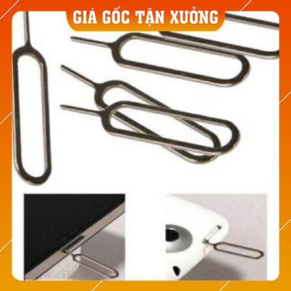 [GIÁ SỐC] Que chọc sim thần thánh cao cấp cho điện thoại, ipad, máy tính bảng chất liệu inox