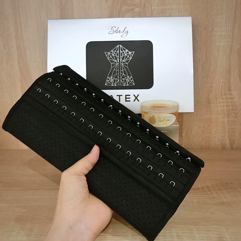 LATEX SBODY MIỄN PHÍ HẠ SIZE 2 LẦN TẶNG KÈM GEL TAN MỠ