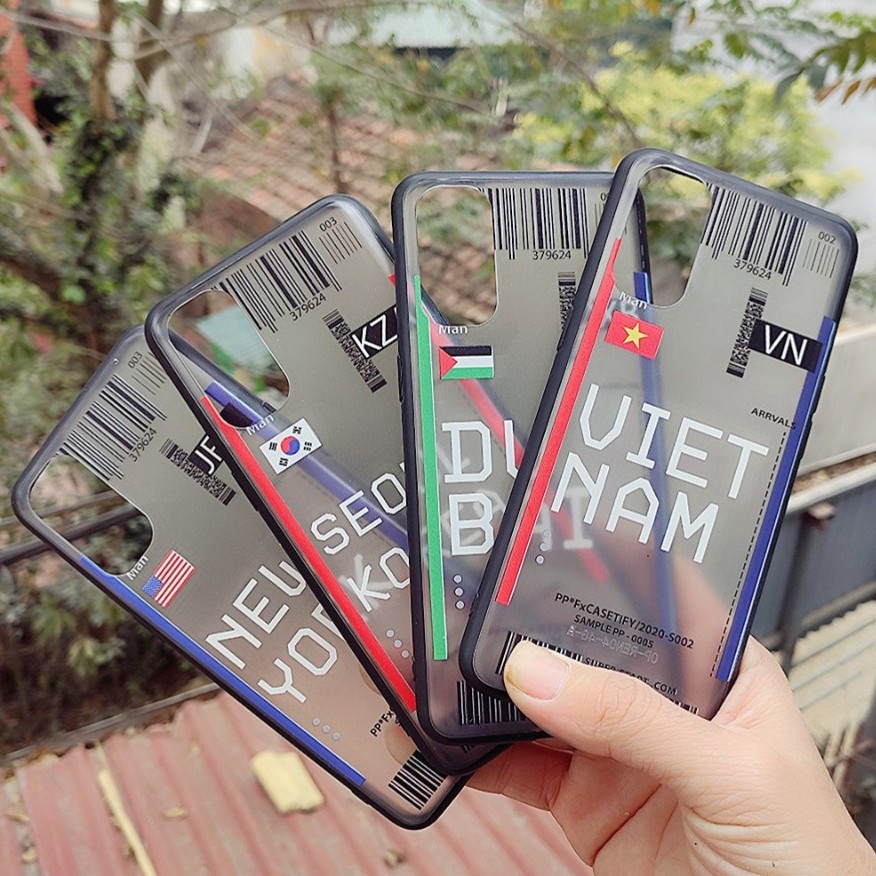 Ốp nhám mờ in mã vạch Oppo Reno 4/Reno 4 pro/A52/A92/A93/Reno 2F/Reno 3/A91