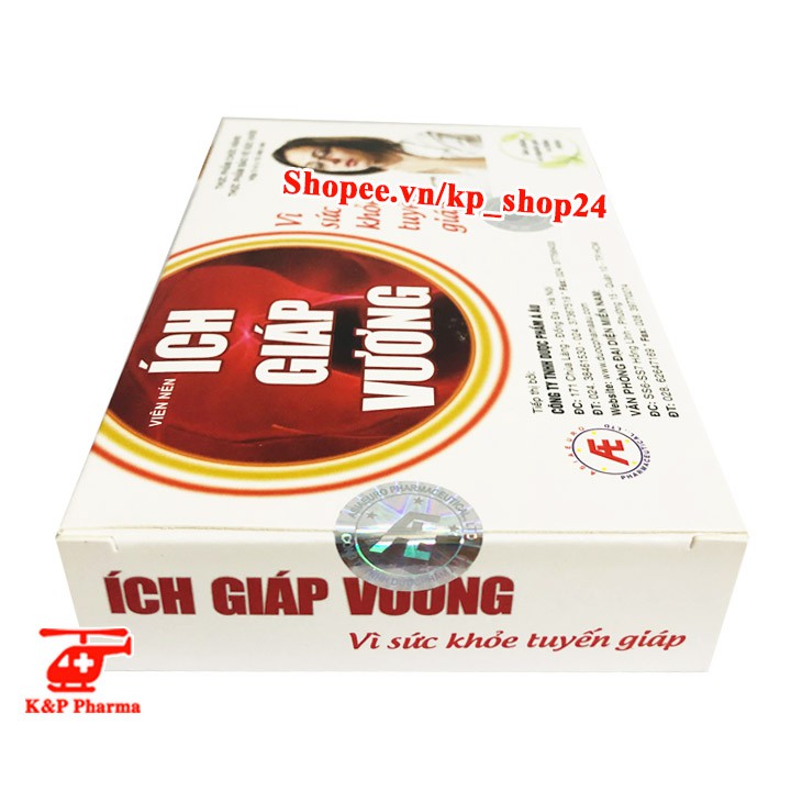 ✅ [6 TẶNG 1] Ích Giáp Vương – Giải pháp cho người bệnh tuyến giáp, bướu cổ nhược giáp, cường giáp, graves, basedown