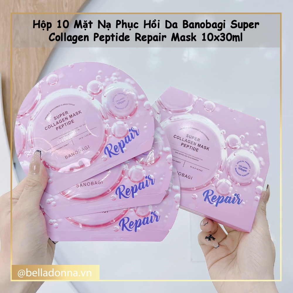 [CHÍNH HÃNG] Mặt Nạ Dưỡng Da Banobagi Super Collagen Mask 30ml