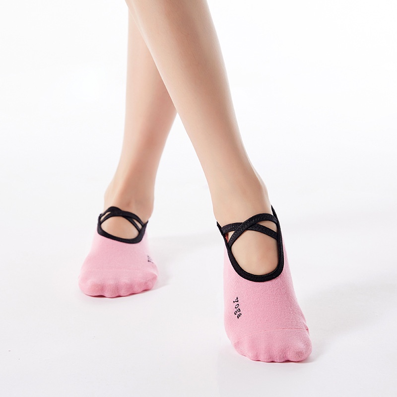 Vớ tập Yoga/bale nữ chống trượt hạt silicon cao cấp (1đôi)