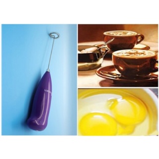 Dụng cụ khuấy cafe và đánh trứng cầm tay, tạo bọt xài pin 2A