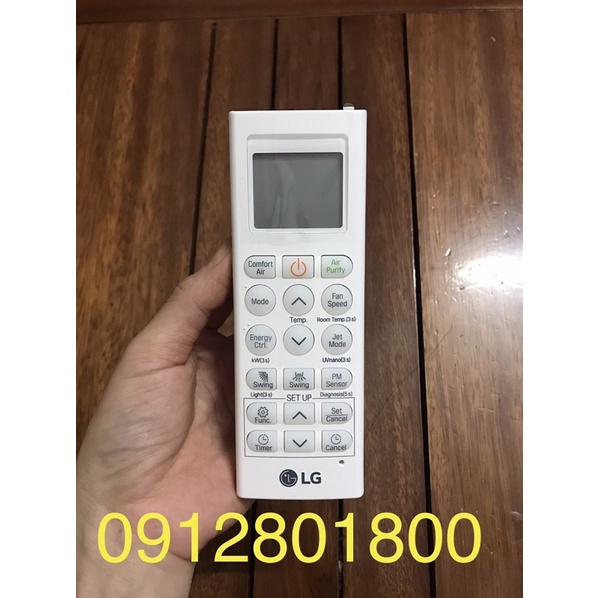 Điều khiển điều hoà LG 1 chiều, Remote máy lạnh chính hãng