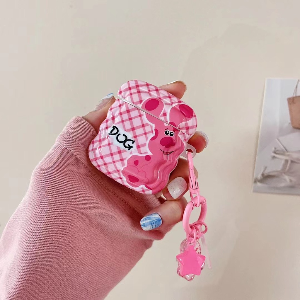 Vỏ Bảo Vệ Hộp Sạc Tai Nghe Bluetooth airpods 1 2 3 pro Hình Bánh Quy Gợn Sóng Dễ Thương Mới