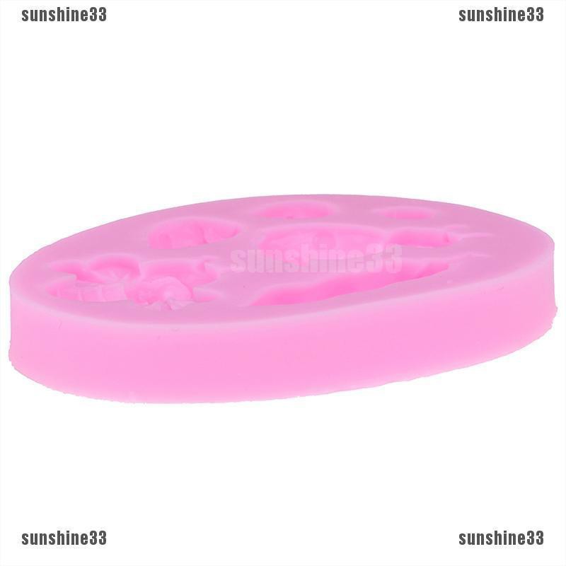 Khuôn Silicone Tạo Hình Làm Bánh Kẹo Hình Chú Ong 3D DIY