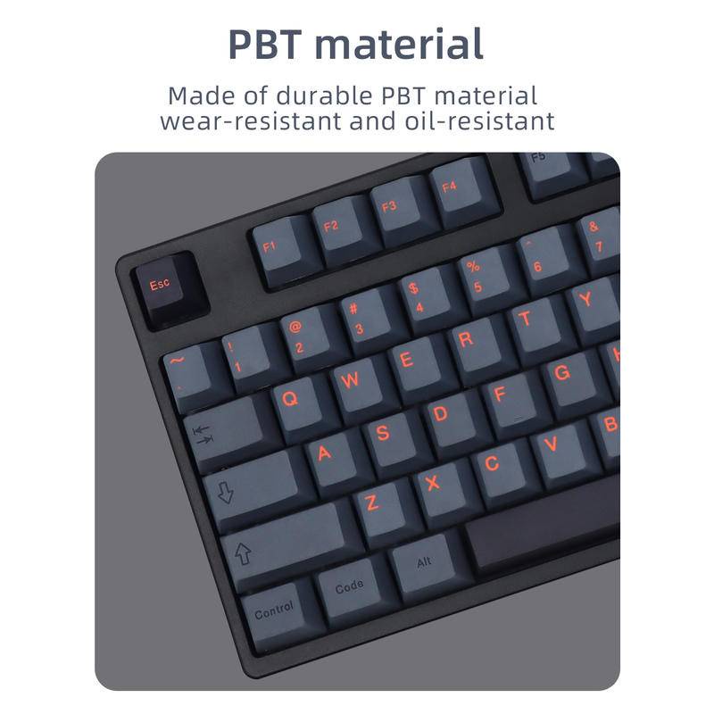 GMK Cinder Keycap Bàn Phím 139 / 151 PBT Dành Cho GMK Cherry MX Switch 61 / 64 / 68 / 87 / 96 / 980 / 104 / 108