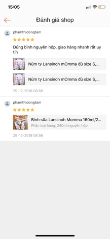 (Kèm bill) Núm ty Lansinoh Momma siêu mềm đủ size cho bé