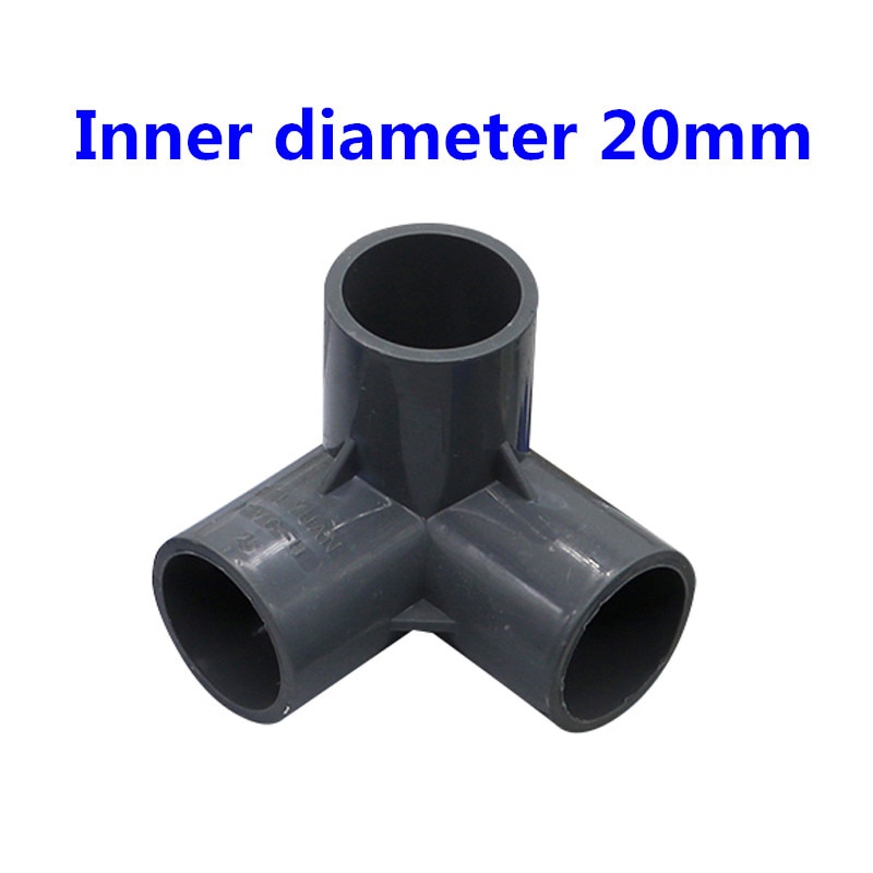 Đầu nối ống nước 20mm bac hiều 3 / 4 / 5 cổng làm từ PVC sử dụng tiện lợi
