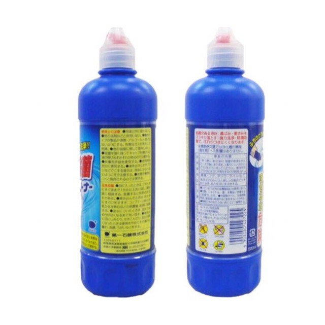 Chai nước tẩy toilet, vệ sinh bồn cầu Nhật Bản 500ml
