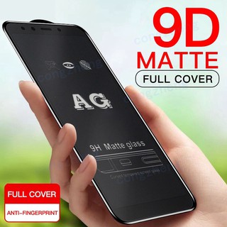 Kính cường lực nhám 2.5D bảo vệ toàn màn hình chống dấu vân tay cho iPhone X XR XS Max 8 7 7+ 8+ 6 6S+ 6+