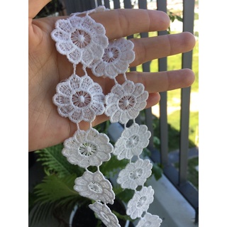 Ren cotton hoa cao cấp, size 3cm