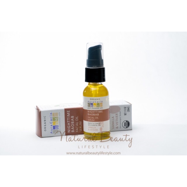 Serum ngày dầu Argan Aura Cacia 30ml