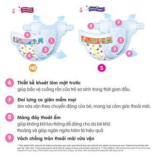 Tã dán BabyLove EasyTape S (3-7 kg)